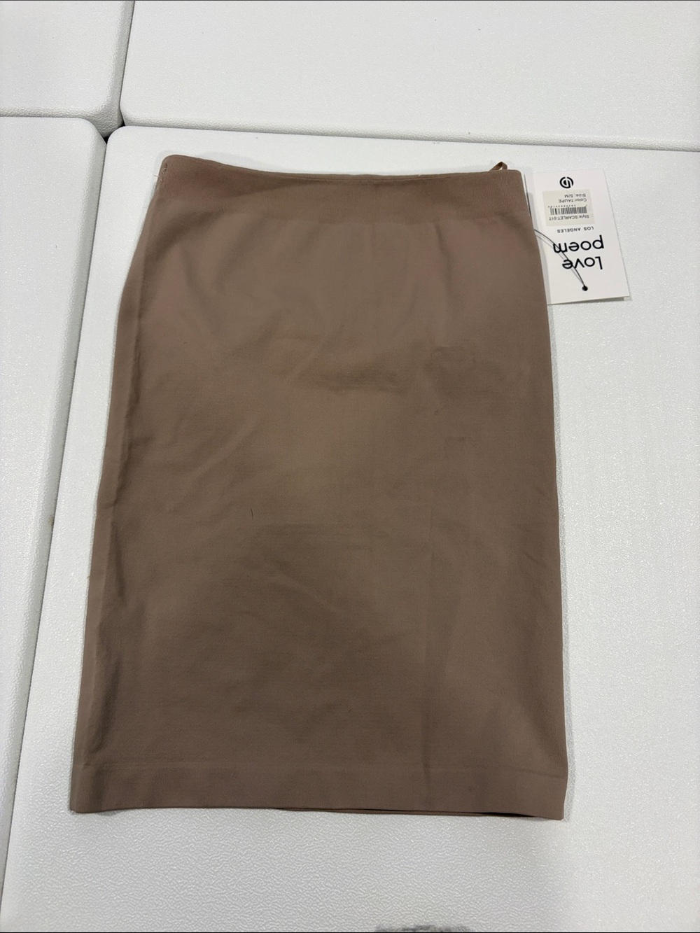 Love Poem Taupe Tube Top - Sleek Everyday Staple
